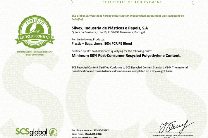 Certified Recycled Content Certified Recycled Content